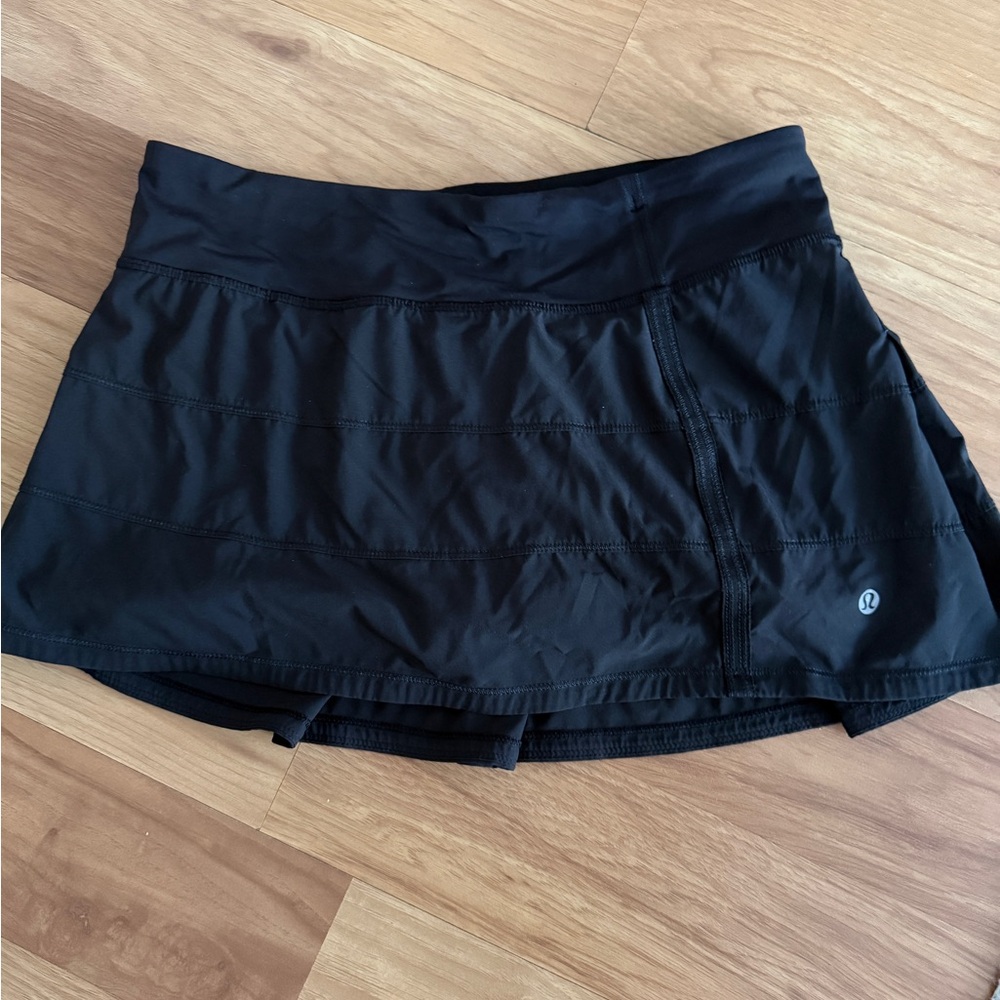 lululemon athletica Black Mini Skirt